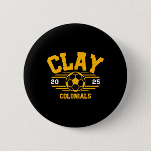 Clay Colonials Fußball Byll 2025 Button
