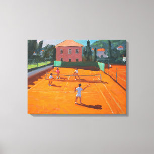 Clay Court Tennis Lapad Kroatien 2012 Leinwanddruck