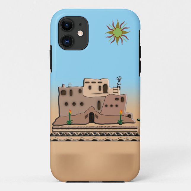 Clay House Case-Mate iPhone Hülle (Rückseite)
