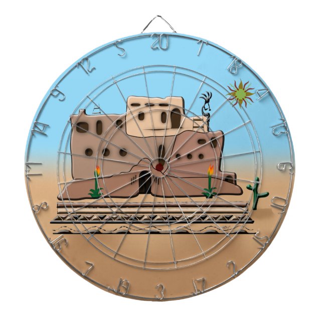 Clay House Dartscheibe (vorne)