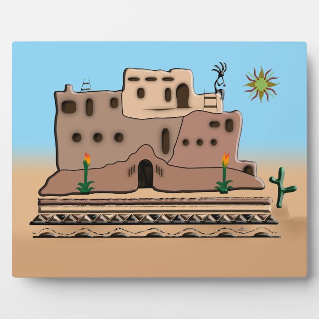 Clay House Fotoplatte (Vorderseite)