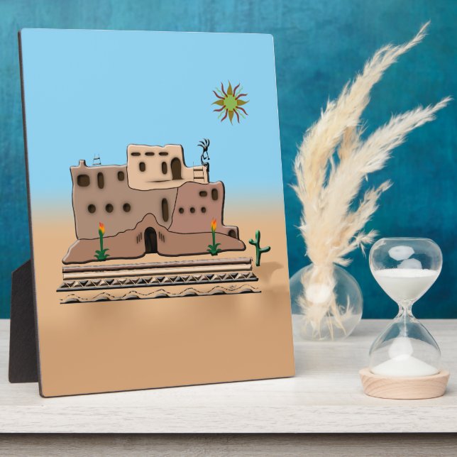 Clay House Fotoplatte (Seite)
