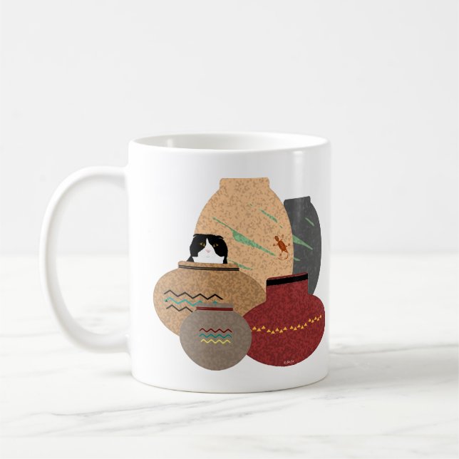 Clay Pots-Tasse Kaffeetasse (Links)