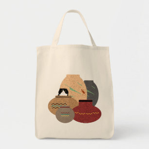 Clay Pots Tote Bag Tragetasche