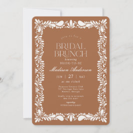 Clay Talavera Tile Spanish Fiesta Bridal Brunch Einladung