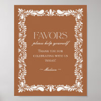 Clay Talavera Tile Spanish Fiesta Favors Zeichen