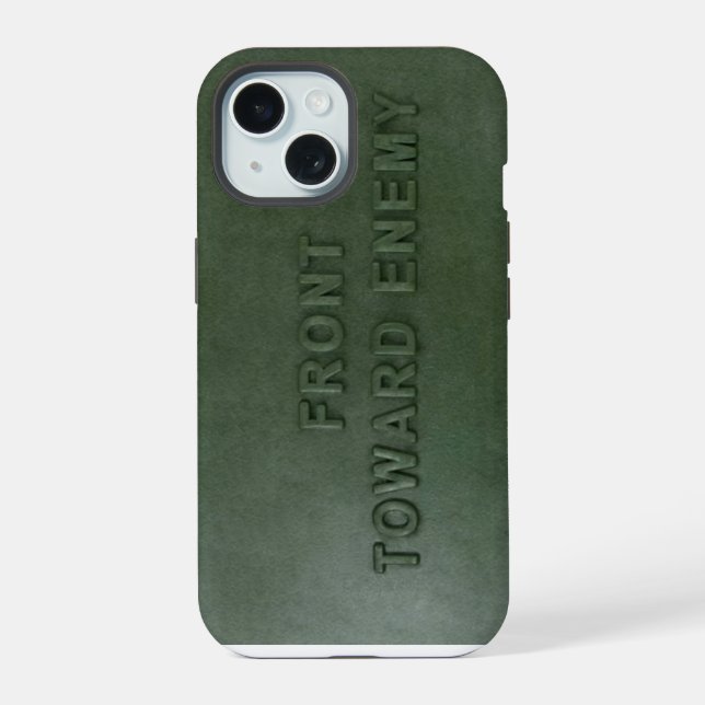 Claymore Mine Case-Mate iPhone Case 15 Hülle (Rückseite)
