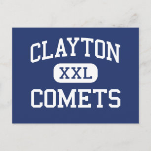 Clayton - Kometen - High - Clayton North Carolina Postkarte
