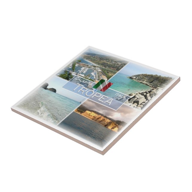 CLB014 TROPEA, Kalabrien, Italien Fliese (Seite)