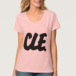 CLE Buchstaben T-Shirt