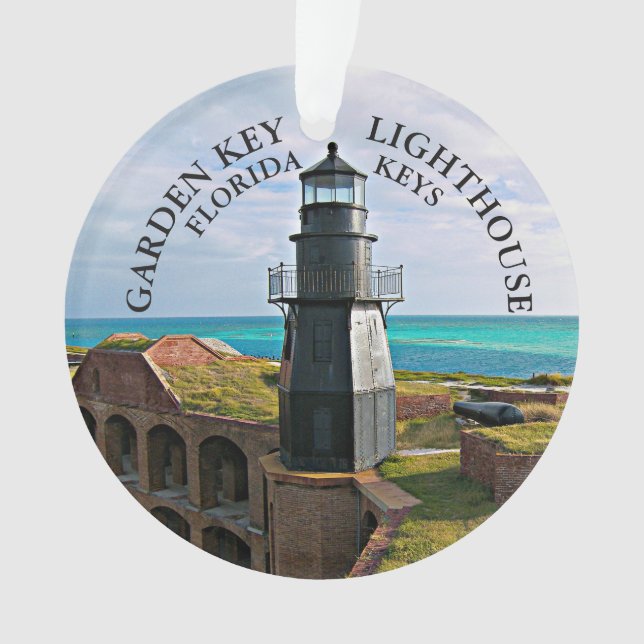 Clé de jardin phare, Tortugas sec FL Ornement (devant)