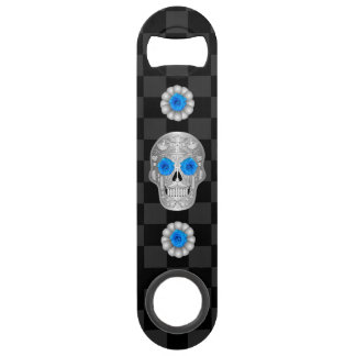 Clé de la barre Chrome Calavera (Rose bleu)