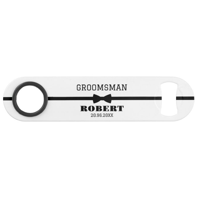 Clé de la barre de nom du fabricant blanc personna (Devant (Horizontal))