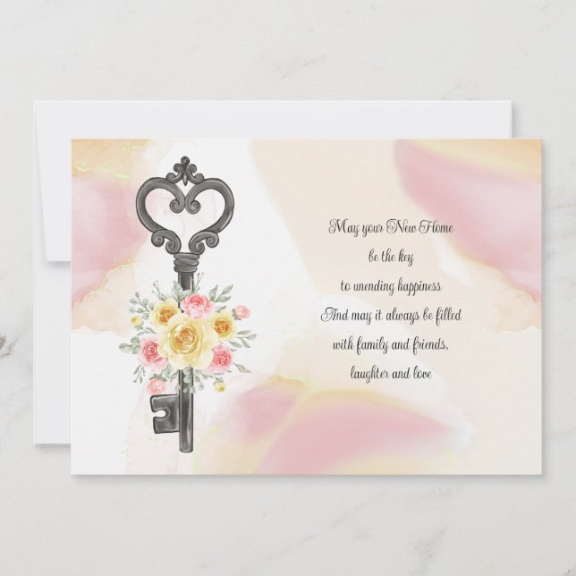 Clé de la nouvelle carte d'accueil (Devant)