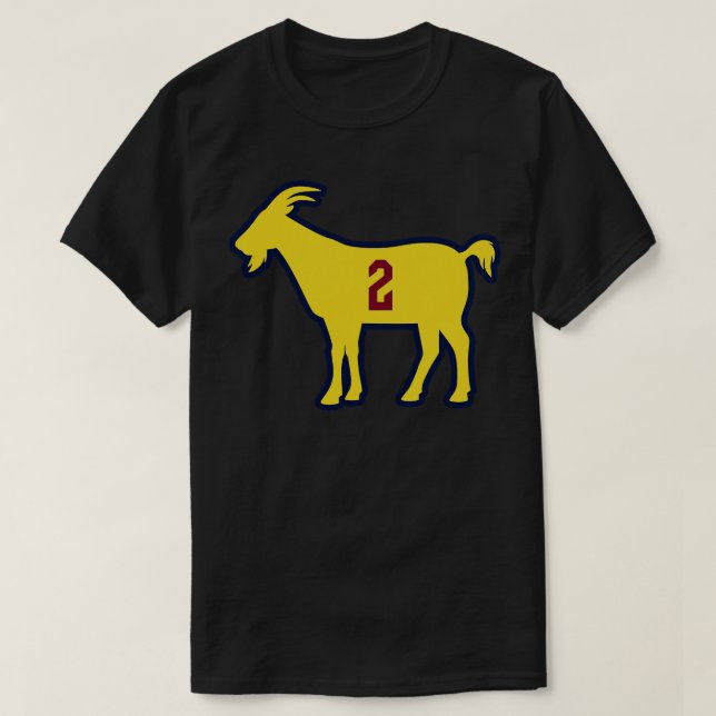 CLE GOAT 2 Navy T-Shirt (Design vorne)