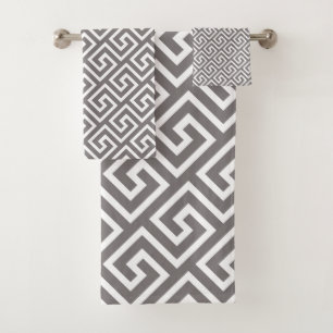 Clé grecque classique Carré Motif Swirl