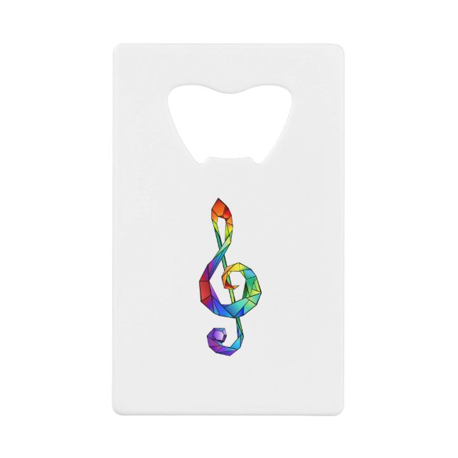 Clé musicale arc-en-ciel (Devant)