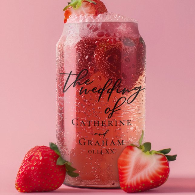 Clé Simple Mariage de script noir (Créateur téléchargé)