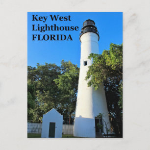 Clé West Lighthouse, Floride Carte postale