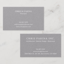 Clean Architect's Business Card Visitenkarte