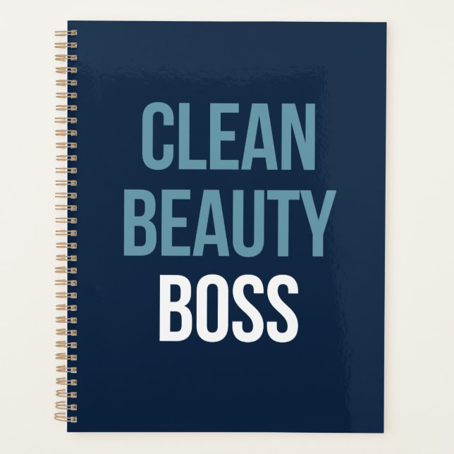Clean Beauty Boss Planner pour Beautycounter (Devant)