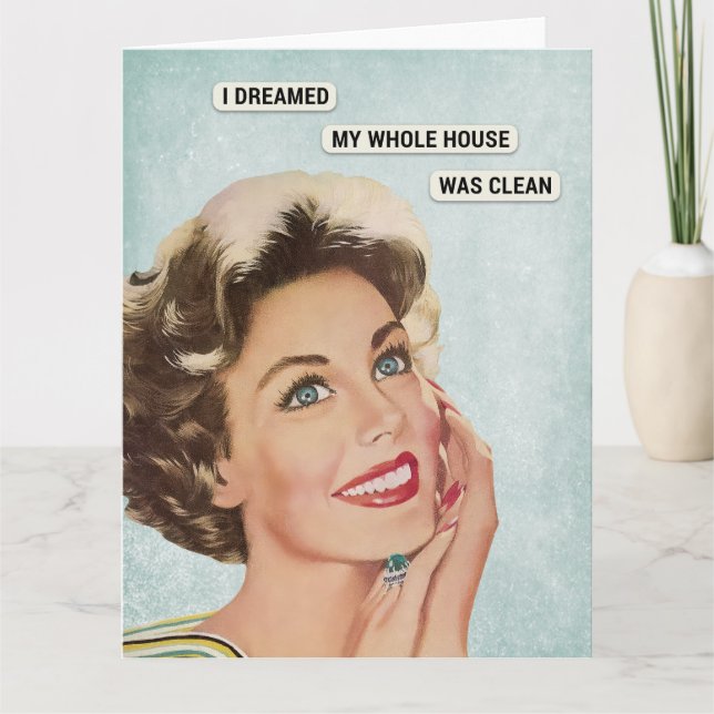 Clean House Dream Karte (Vorderseite)
