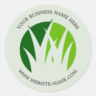 Clean Landscaping Logo Aufkleber | Scanne den QR-C