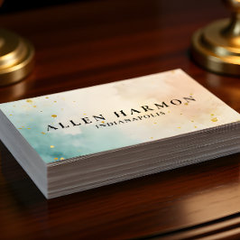 Clean Minimal Custom Family Name | 5-Minute Edit Visitenkarte