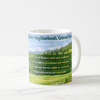 Cleaner Air Eco Awareness Mug 