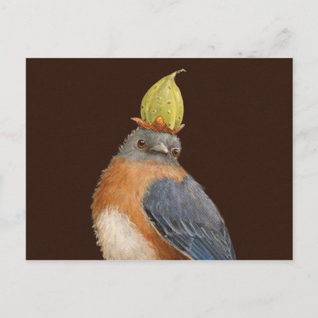 Cleaner die bluebird-Postkarte Postkarte (Vorderseite)