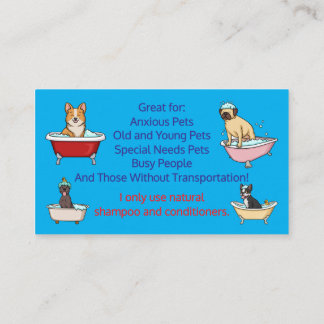 Cleanest Pup LLC Business Card Visitenkarte