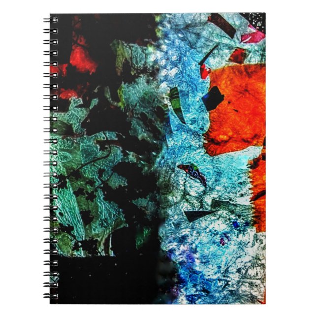 Clear abstract Spiral Photo Notebook,Ordinary book Notizblock (Vorderseite)