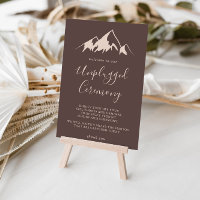 Clear Mountain Country Unplugged Zeremony Sign