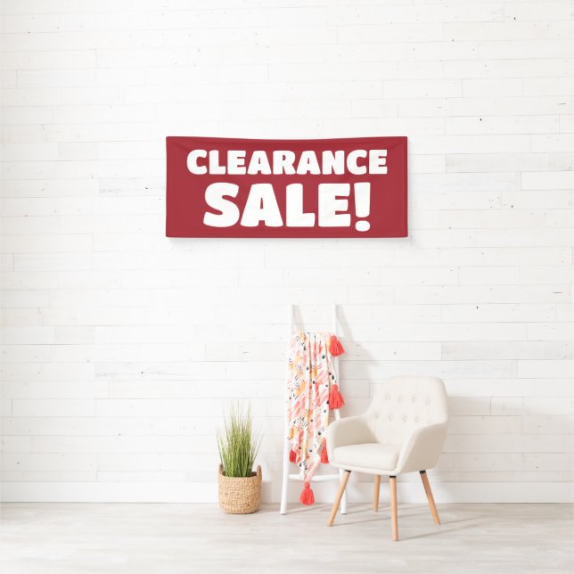 Clearance Verkauf! Red Banner (Insitu)