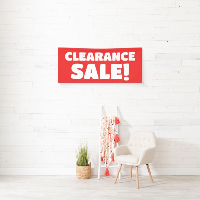 Clearance Verkauf! Red Banner (Insitu)