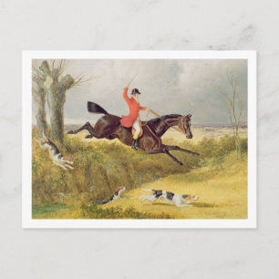 Clearing eines Ditch, 1839 (Öl auf Tafel) Postkarte