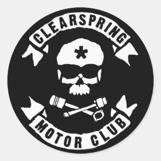 Clearspring Motor Club Sticker #1-1