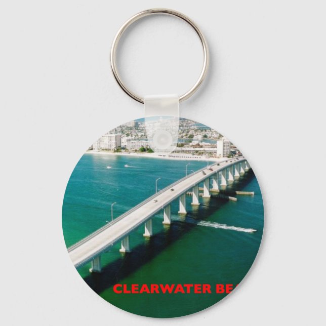 CLEARWASSER BEACH FLORIDA SCHLÜSSELANHÄNGER (Vorderseite)
