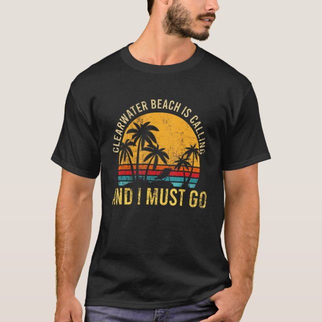 Clearwater Beach Family Trip Florida Beach Vacatio T-Shirt (Vorderseite)