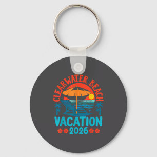 Clearwater Beach Florida 2026 Familienurlaub Somme Schlüsselanhänger