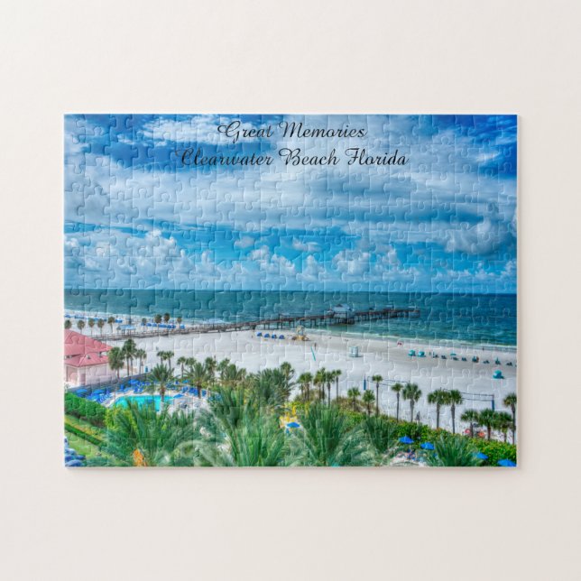 Clearwater Beach Florida. Jigsaw Puzzle (Horizontal)