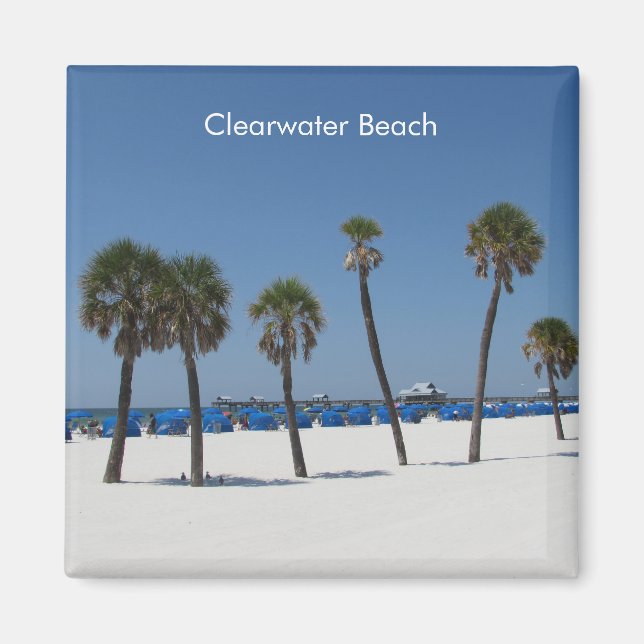 Clearwater Beach, Florida Magnet (Vorne)