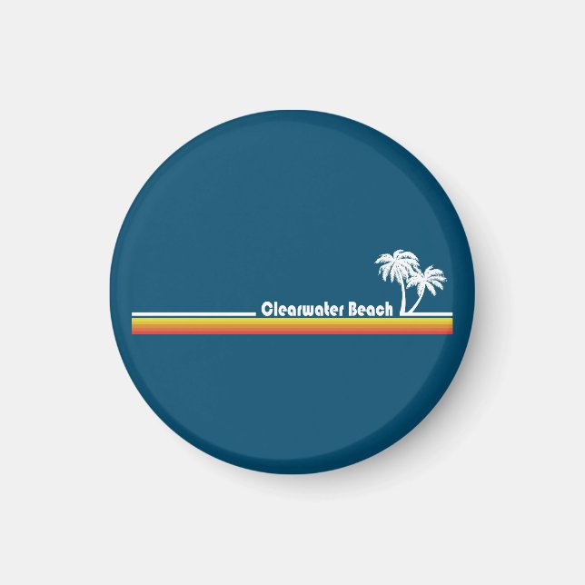 Clearwater Beach Florida Magnet (Vorne)