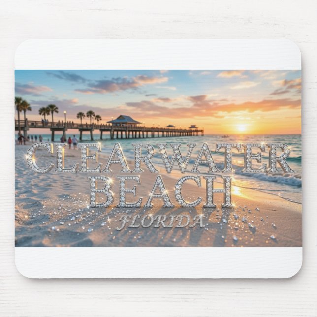 Clearwater Beach Florida Mauspad (Vorne)