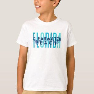 Clearwater Beach Florida (Ocean Waves) T-Shirt