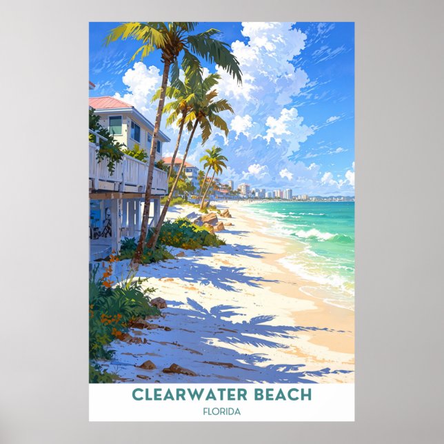 Clearwater Beach, Florida Poster (Vorne)