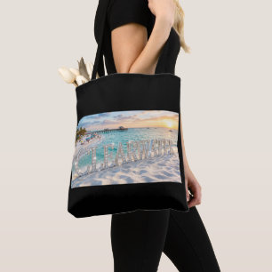 Clearwater Beach Florida Tragetasche Tasche