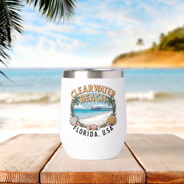 Clearwater Beach Retro Vignette (Strand)