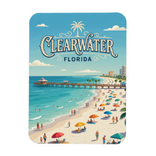 Clearwater Beach USA Magnet