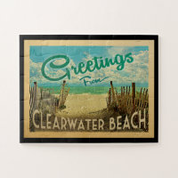 Clearwater Beach Vintage Travel